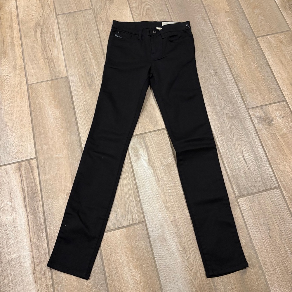 Diesel Skinzee High black super slim skinny stretch denim jeans size 24 x 30 New